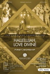 Hallelujah, Love Divine SATB choral sheet music cover